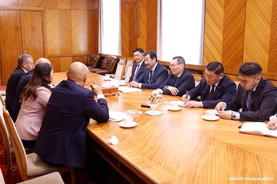 Meeting held with Stanislav Berkovec, Head of the Czech-Mongolian Parliamentary Group in the Chamber of Deputies of the Czech Republic