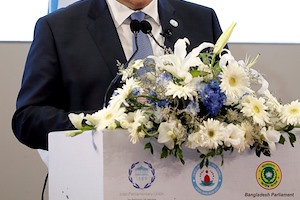 Chairman M.Enkhbold delivered a keynote speech at the 136th Assembly of the IPU