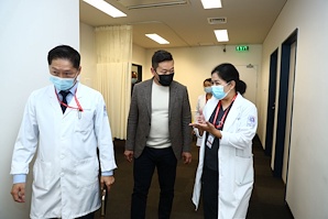 УИХ-ын гишүүн, хамтарсан ажлын хэсгийн ахлагч Х.Ганхуяг АШУҮИС-ийн Монгол, Японы эмнэлгийн хөрөнгө оруулалтын ажлын явцтай танилцлаа