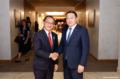 Chairman D. Amarbayasgalan: We are committed to enhancing political dialogue with Singapore at all levels and expanding the scope of our cooperation