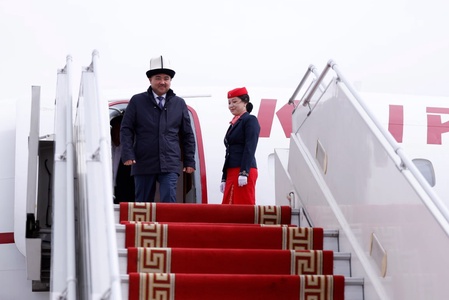 Бүгд Найрамдах Киргиз Улсын парламентын дарга Н.Шакиев Монгол Улсад хүрэлцэн ирлээ 