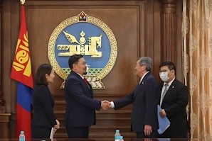 Япон, Монголын найрамдлын бүлгийн дарга М.Хаяши тэргүүтэй төлөөлөгчдийг хүлээн авч уулзлаа