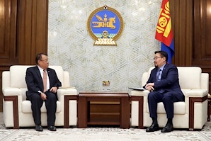 Chairman of the State Great Hural (Parliament) of Mongolia received Ambassador of the Lao People’s Democratic Republic to Mongolia