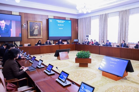    ТББХ:Улсын Их Хурлын даргын үүрэгт ажлаас чөлөөлөгдөх хүсэлтийг хүлээн авахыг дэмжив