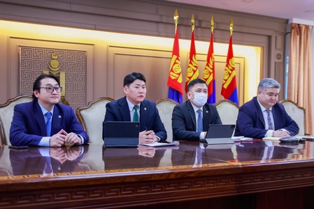 Монгол Улсын Их Хурал дахь Монгол-Туркменистаны парламентын бүлэг, Туркменистан Улсын Межлис дэх Туркменистан-Монголын парламентын бүлгийн цахим уулзалт болов