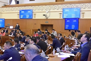 Монгол Улсын нэгдсэн төсвийн 2022 оны төсвийн хүрээний мэдэгдэл, 2023-2024 оны төсвийн төсөөллийн тухай хуульд өөрчлөлт оруулах тухай хуулийн төслийг анхны хэлэлцүүлэгт шилжүүллээ