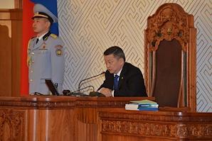 STATEMENT BY H.E. MR. ENKHBOLD ZANDAAKHUU, CHAIRMAN OF THE STATE GREAT HURAL, AT THE OPENING OF THE 2014 SPRING SESSION  OF THE STATE GREAT HURAL OF MONGOLIA