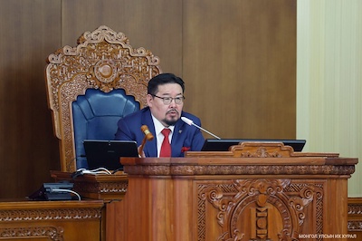 Монгол Улсын Их Хурлын 2024 оны хаврын ээлжит чуулганыг нээж, Улсын Их Хурлын дарга Г.Занданшатарын хэлсэн үг