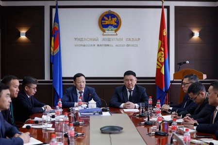  Монгол Улсын Ерөнхий аудитор С.Магнайсүрэн үүрэгт ажлаа хүлээн авлаа 