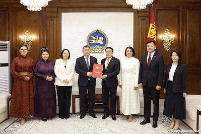 The draft law on amending the Law on the Administrative and Territorial Units and Their Governance of Mongolia (revised version) has been submitted