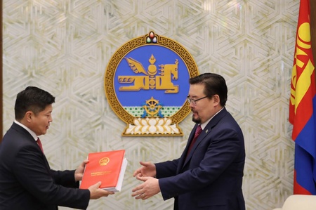 Draft Law on Casino Submitted to the State Great Hural (Parliament) of Mongolia
