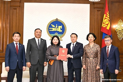 The draft law on Amendments to the General Law on Education was submitted to the State Great Hural (Parliament) of Mongolia