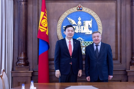 УИХ-ын дарга Н.Учрал ОХУ-аас Монгол Улсад суугаа Онц бөгөөд Бүрэн эрхт Элчин сайд А.Н.Евсиковыг хүлээн авч уулзлаа