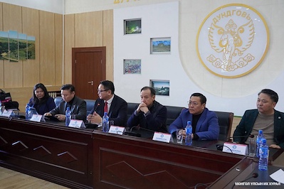 Standing committee chairs and MPs visit Dundgovi province to review implementation of laws