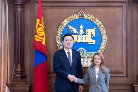 Улсын Их Хурлын дарга Н.Учрал Бүгд Найрамдах Турк Улсаас Монгол Улсад суугаа Элчин сайд Башак Гэнч Юксэлийг хүлээн авч уулзав