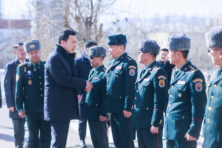  Улсын Их Хурлын дарга Н.Учрал Үндэсний батлан хамгаалах их сургуулийн бие бүрэлдэхүүнтэй уулзлаа