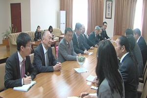 Vice chairman receives delegation of Chinese Strategic Studies Foundation