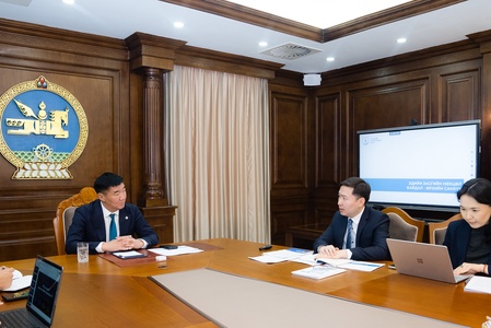  Улсын Их Хурлын дарга С.Бямбацогт  Үндэсний статистикийн хорооны үйл ажиллагааны талаар мэдээлэл сонслоо