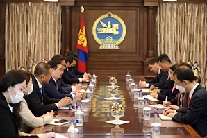 Улсын Их Хурлын дарга Г.Занданшатар ОУВС-гийн Монголыг хариуцсан ажлын хэсгийн төлөөлөгчдийг хүлээн авч уулзав