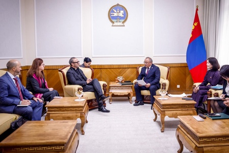 Байнгын хорооны дарга Б.Бейсен Цөлжилттэй тэмцэх тухай НҮБ-ын конвенцын Нарийн бичгийн газрын төлөөлөгчдийг хүлээн авч уулзав