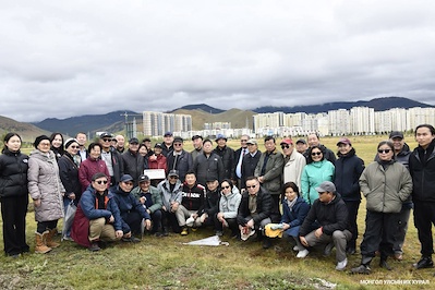 In celebration of the 35th anniversary of Mongolia’s permanent parliament, the “Parliament Grove” was established