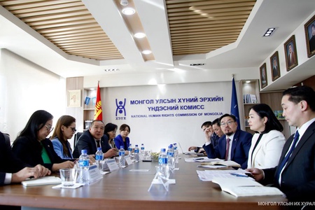 The Chairman G. Zandanshatar: Reforms and new work methods are due at National Human Rights Commission for human rights protection