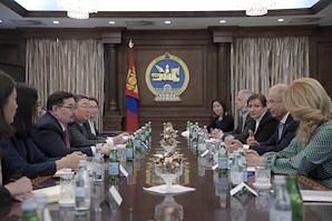 Европын Парламент дахь Төв Ази, Монголтой харилцах бүлгийн гишүүдийг хүлээн авч уулзав