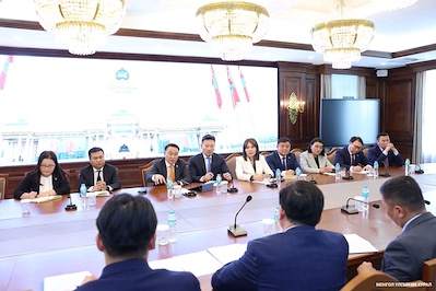 Chairman of the State Great Hural (Parliament) of Mongolia D. Amarbayasgalan: The reform of the Law on the Chamber of Commerce and Industry must make the public–private partnership more substantive