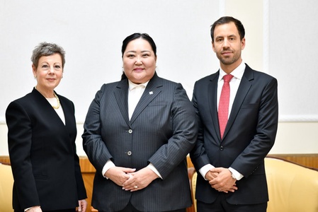 УИХ-ын гишүүн, УИХ дахь Монгол-Швейцарын парламентын бүлгийн дарга П.Батчимэг Элчин сайд Кристина Мартиг хүлээн авч уулзав