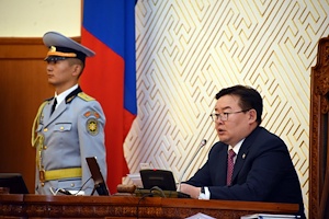 УИХ-ын 2019 оны намрын ээлжит чуулганыг нээж, Монгол Улсын Их Хурлын дарга Гомбожавын Занданшатарын хэлсэн үг