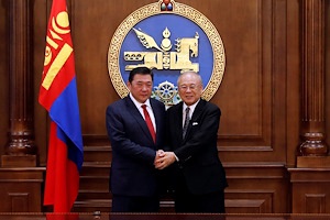 “Хоккайдо-Монголын эдийн засгийн харилцааг дэмжих нийгэмлэг”-ийн төлөөлөгчдийг хүлээн авч уулзав