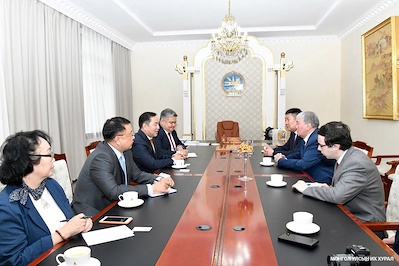  Deputy Chairman of the State Great Hural B. Purevdorj received Mr. Aleksandr Nikolaevich Zhirkov, Deputy Speaker of the State Assembly of the Republic of Yakutia