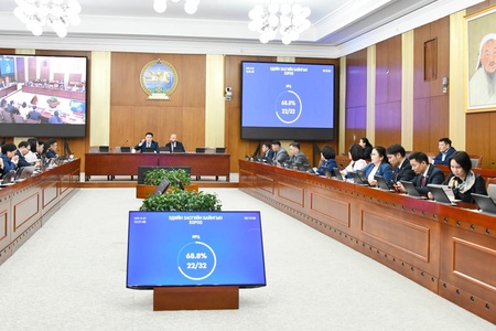 ЭЗБХ: Монгол Улсын 2026 оны төсвийн тухай хуулийн төсөлтэй хамт өргөн мэдүүлсэн хууль, тогтоолын төслүүдийн анхны хэлэлцүүлгийг хийв