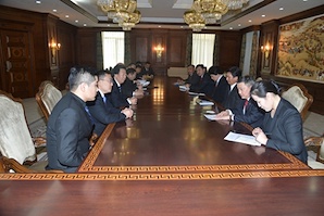 Chairman RECEIVES DELEGATION OF TECHNOLOGICAL INVESTORS FROM CHINA