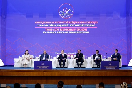 Message of His Excellency Mr. Ukhnaa Khurelsukh, President of Mongolia addressed to the International conference on Trans-Altai Sustainability Dialogue