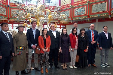 Mr. Gerry Brownlee, Speaker of the New Zealand House of Representatives, Visits the “Chinggis Khaan” National Museum
