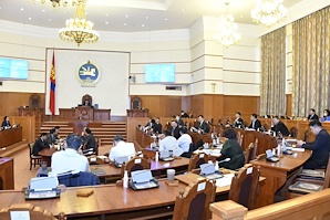 Монгол Улсын нэгдсэн төсвийн 2023 оны төсвийн хүрээний мэдэгдэл, 2024-2025 оны төсвийн төсөөллийн тухай хууль, УИХ-ын тогтоолыг эцэслэн баталлаа