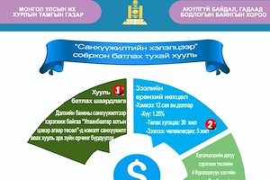 Инфографик: Санхүүжилтийн хэлэлцээр соёрхон батлах тухай хуулийн танилцуулга  