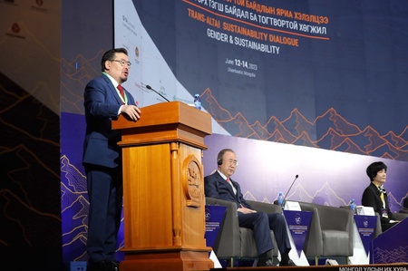 G.Zandanshatar: Mongolia is the only country that legislated the UN's Sustainable Development Goals in its Constitution as a development policy shall be sustainable