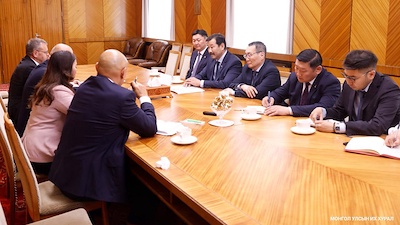 Meeting held with Stanislav Berkovec, Head of the Czech-Mongolian Parliamentary Group in the Chamber of Deputies of the Czech Republic